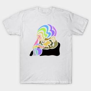 Trippy Mind Meld Design T-Shirt